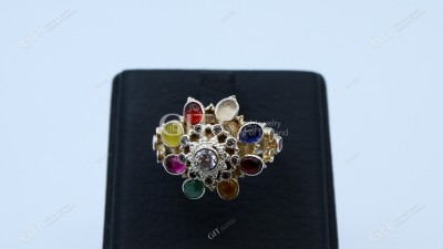 แหวนนพเก้า 3 ชั้น